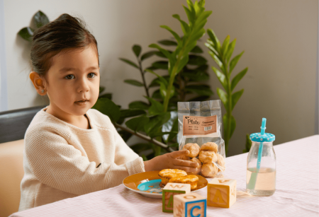 Kids Plate печенье слив с миндалём, 150 гр